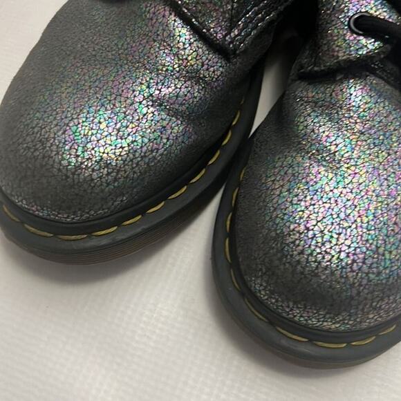 DR MARTEN 1460 PASCAL GLITTER COMBAT BOOTS SIZE 8 - Picture 8 of 8